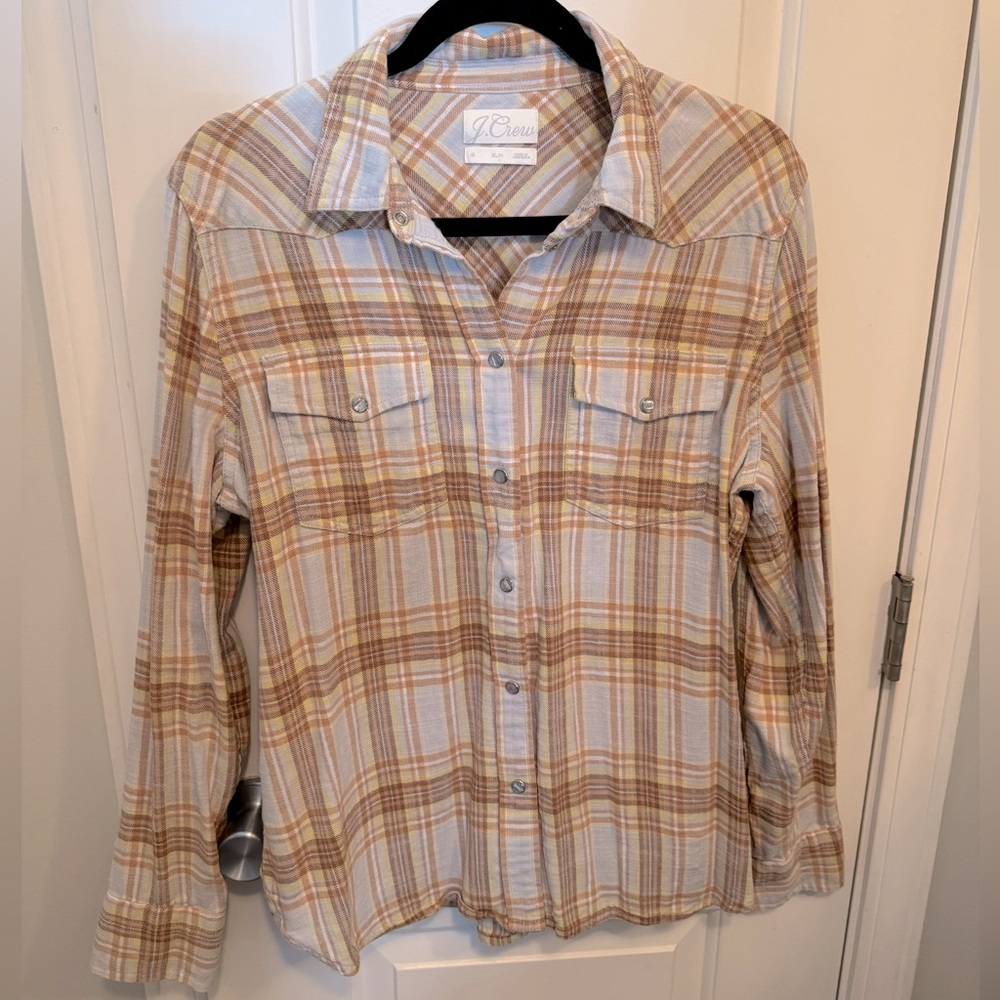 Worn once J.Crew flannel